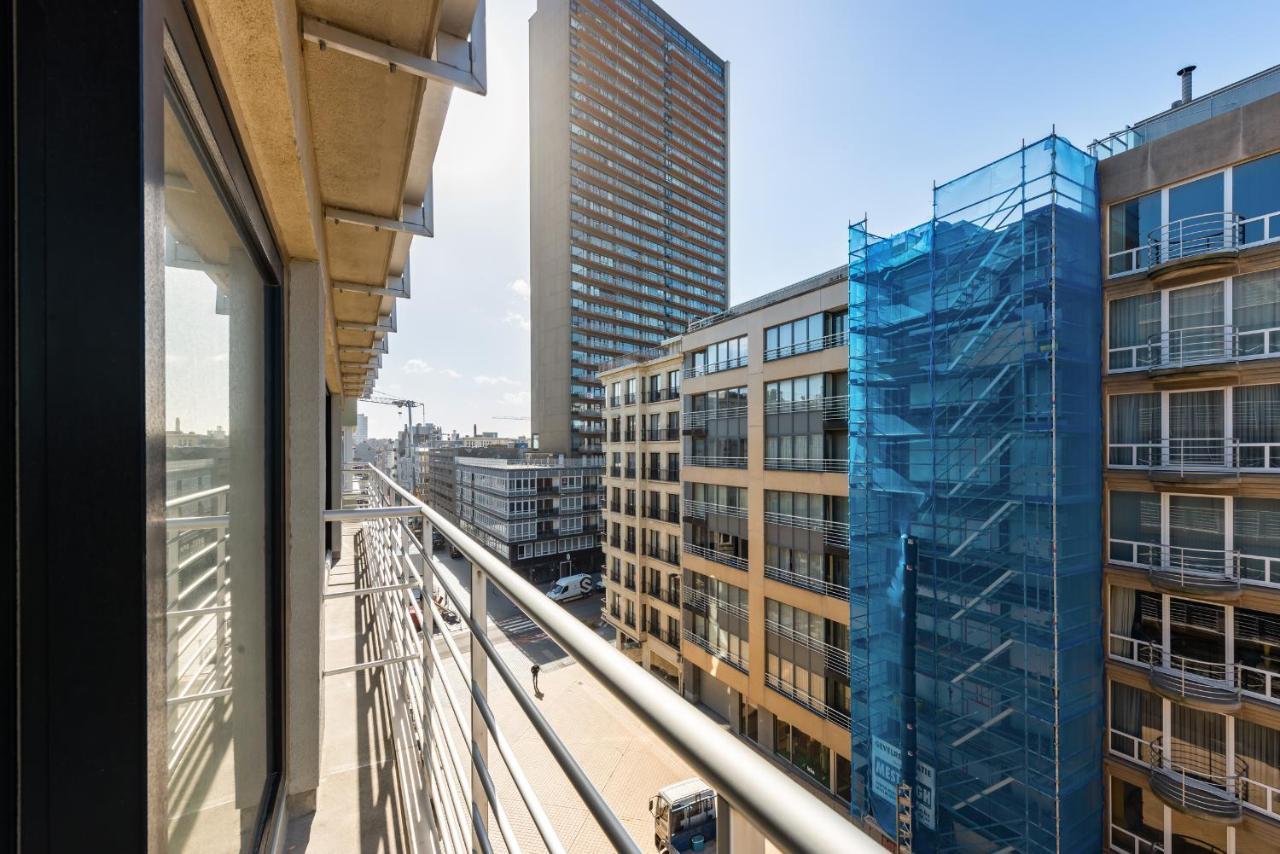 Hyper-Luxeappartement, Zeezicht, Centrum, Airco, Optie Hotelservices Ostende Kültér fotó
