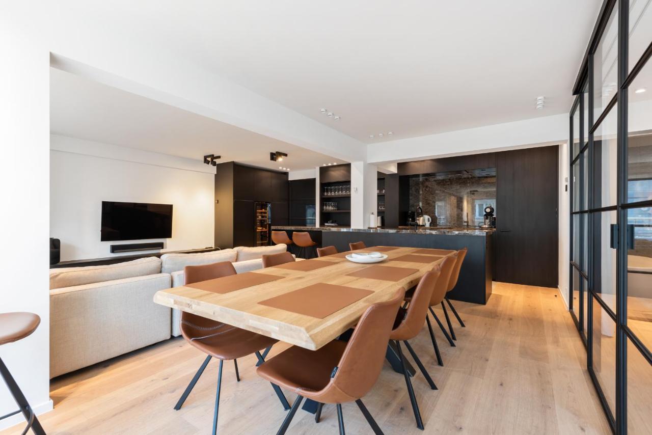 Hyper-Luxeappartement, Zeezicht, Centrum, Airco, Optie Hotelservices Ostende Kültér fotó