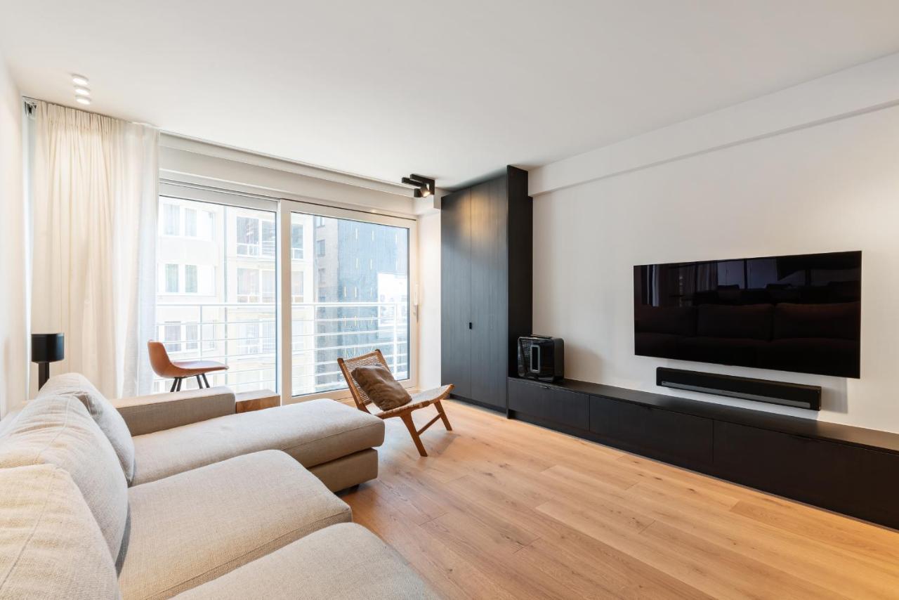 Hyper-Luxeappartement, Zeezicht, Centrum, Airco, Optie Hotelservices Ostende Kültér fotó