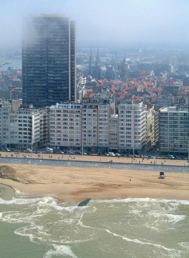 Hyper-Luxeappartement, Zeezicht, Centrum, Airco, Optie Hotelservices Ostende Kültér fotó